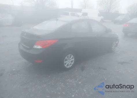 2013 Hyundai Accent Gls from USA, damaged, VIN KMHCT4AE4DU494573